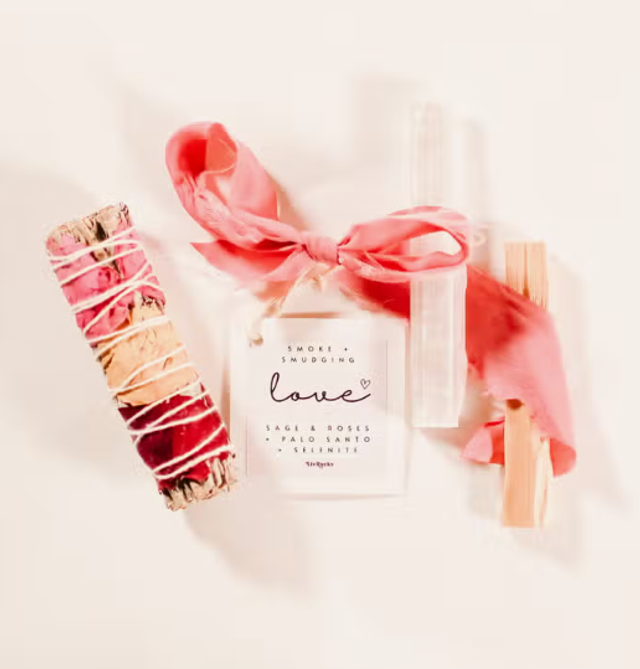 Lot de sachets LOVE Smoke Sage, sauge, lavande et Palo Santo