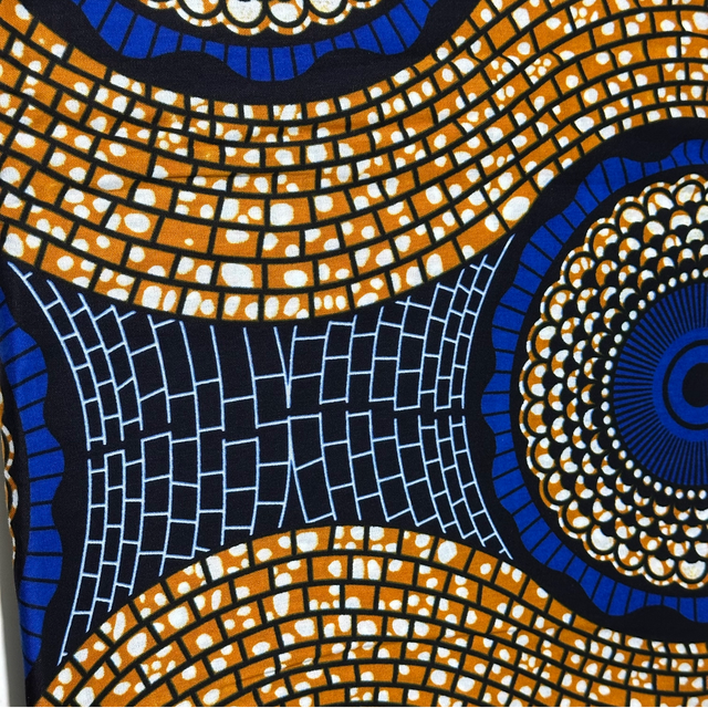 Wax Aromaya au mètre Polycoton 