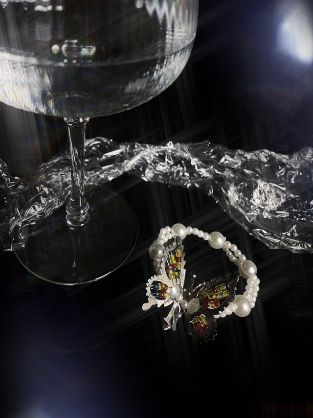 Bracelet Perles et Papillon - Martin(e) T.1