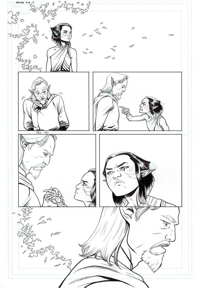 09/2025 - ThunderCats : Pumyra #1 Page 18 - ORIGINAL, A3 (11.7x16.5)