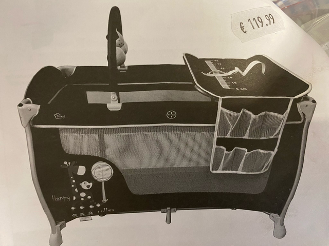 Reisebett mit Auflage