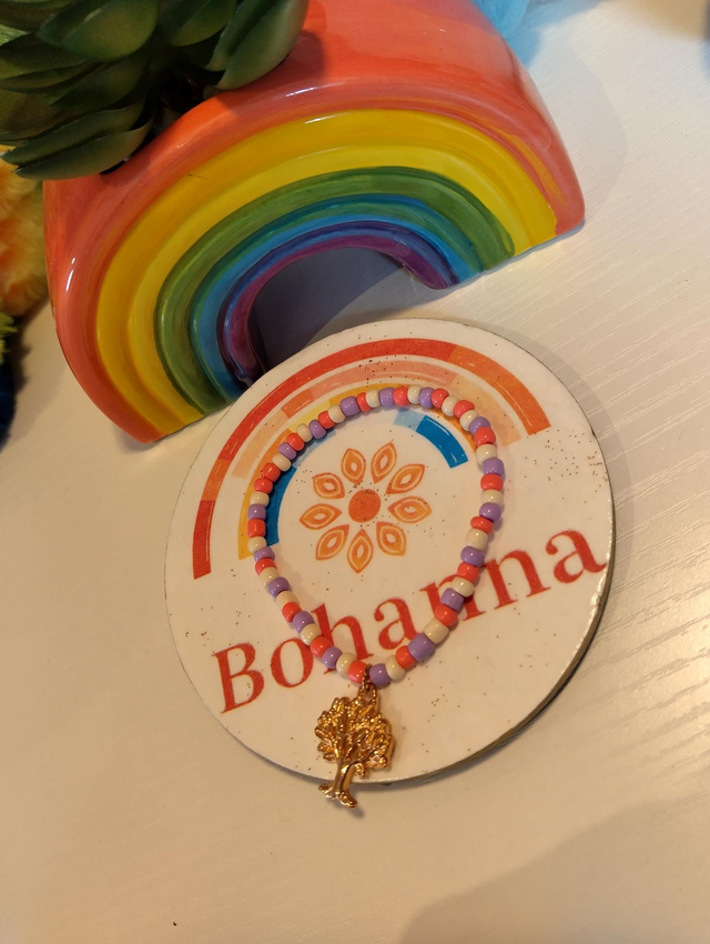 Handmade beaded bracelet tree of Life 