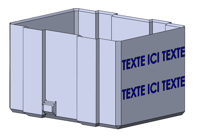 Personnalisation de votre boite de rangement compact - Prix dégressif
