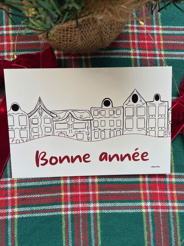 Carte de voeux - Bonne année