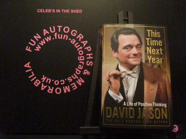 David Jason 'This Time Next Year A Life Of Positive Thinking' Authentic Autographed Hardback Book (9)