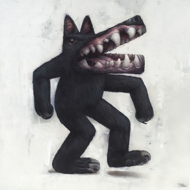 BomK - Print Le loup imitateur