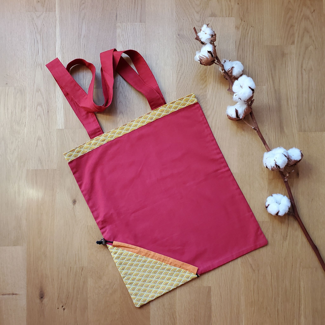 Tote bag Mimosa - Rouge