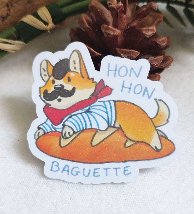 Sticker french baguette