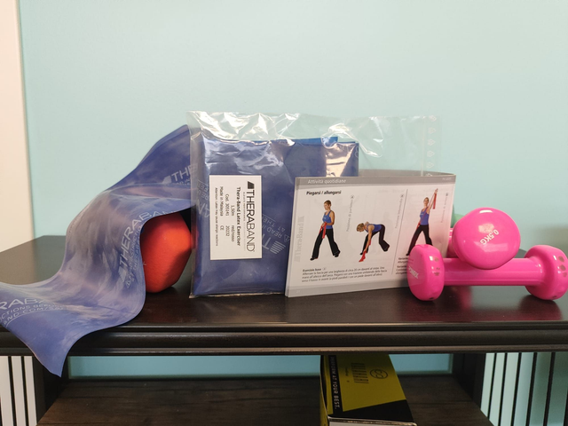 Theraband Fascia Elastica colore blu 1,5mt