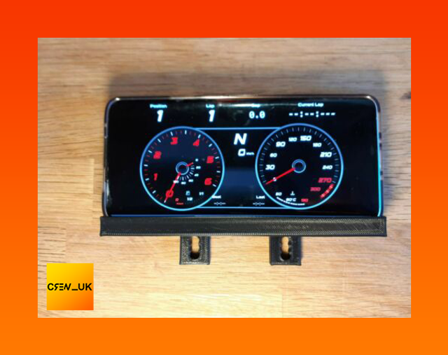 FANATEC WHEEL BASE PHONE/TABLET MOUNT DASH,CSL Elite,2.5 Clubsport