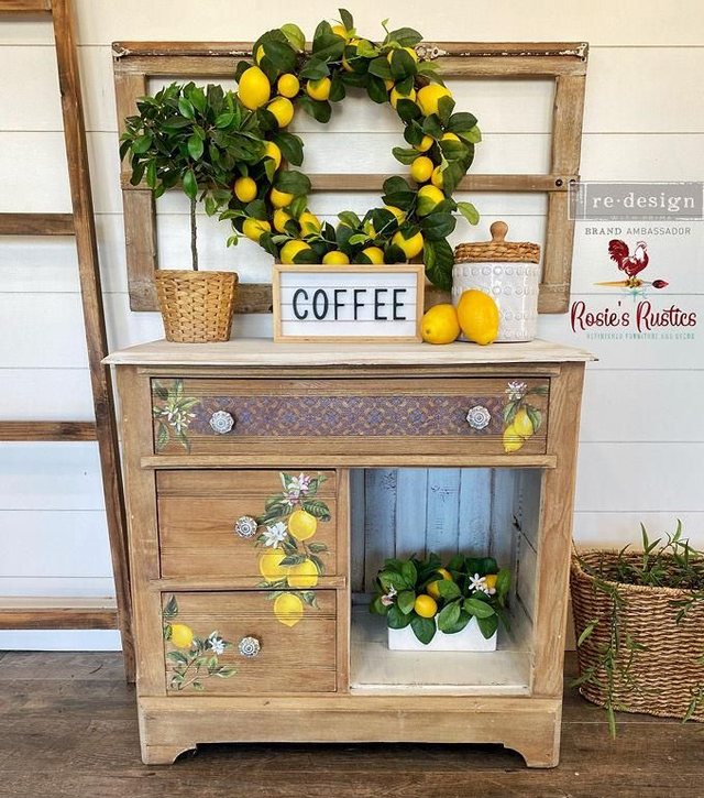 6x12 Re- design Decor Transfer - Lemon Tree