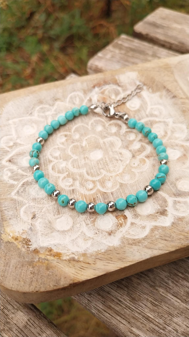 Bracelet en Turquoise