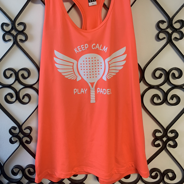 Débardeur technique femme « keep calm »