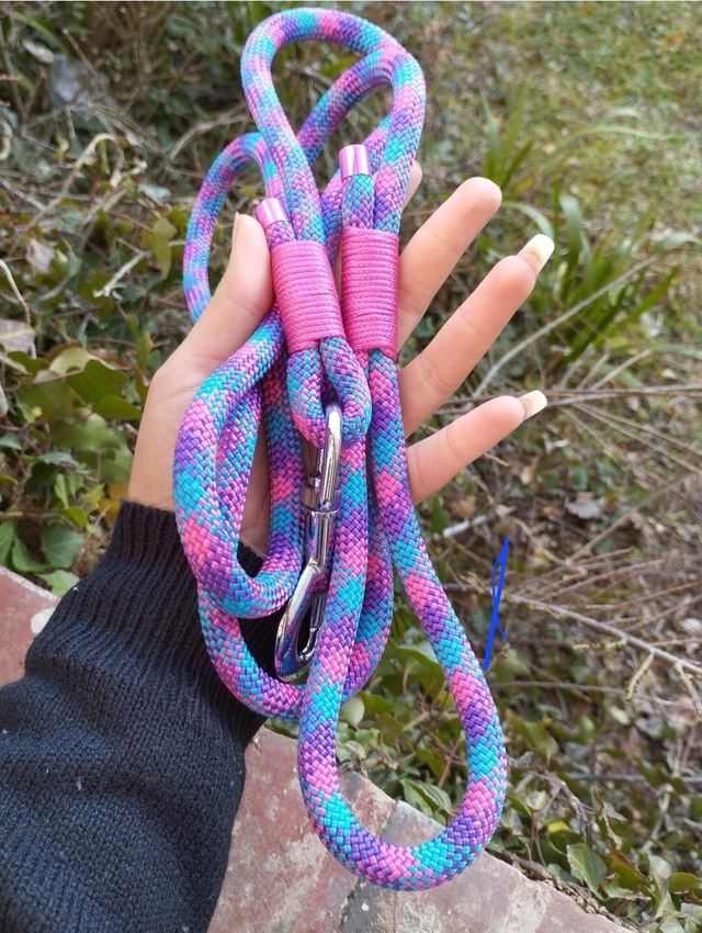 Laisse en corde personnalisé