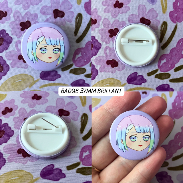 Badge Cyberpunk | Lucy 