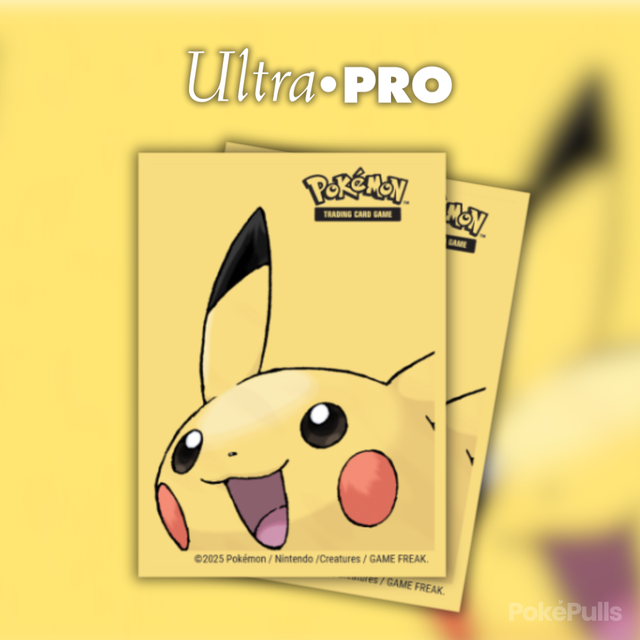 Ultra PRO: Pikachu Sleeves (65kpl)
