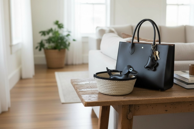 Petit panier bi-color