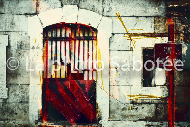 création, photographie expérimental : "seine-Paris" : Pont Louis-Philippe