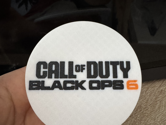 Sous verre Black Ops 6 blanc