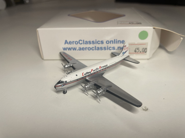DC-4 Cathay Pacific Airlines VR-HFF