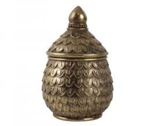 Boite doré 10 x 16cm