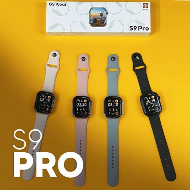 S9 Pro - Série 9 Custo-benefício 45mm + Pulseira de Silicone de Brinde