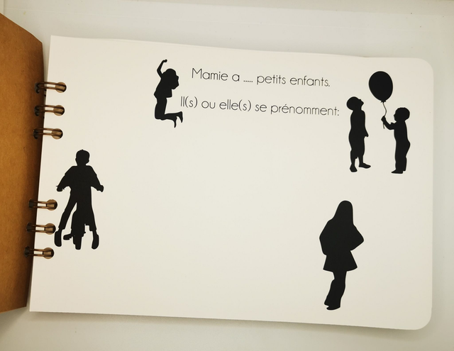 Album souple "les petits coeurs de "