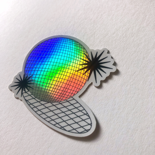 Sticker Boule à facettes