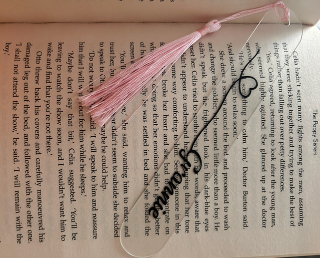 Custom Oval Bookmark