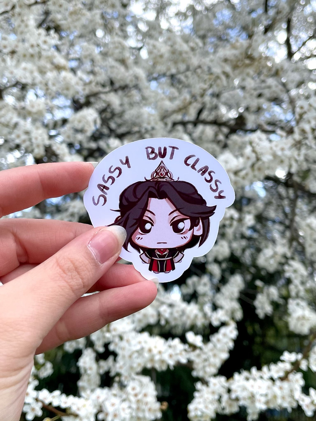 Mu Qing Funny Text TGCF Sticker