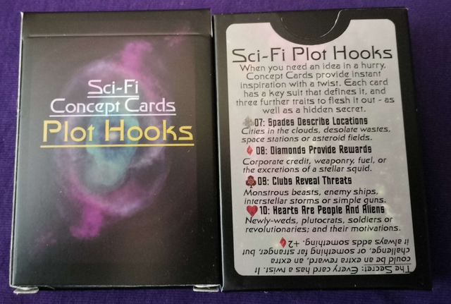 Plot Hooks (sci-fi Concept Cards)