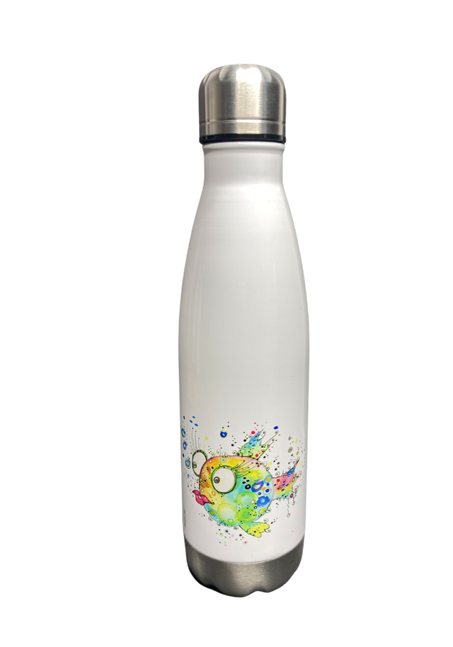 Thermosflasche "Kugelfischdame"