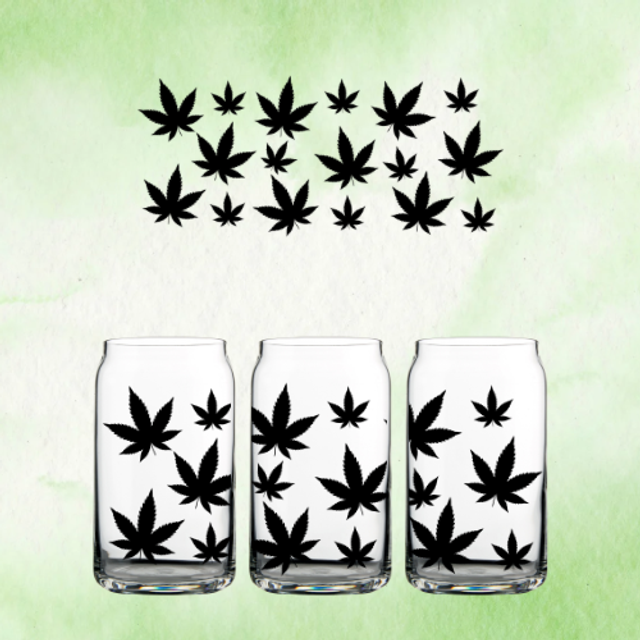 Verre 1000 Feuille
