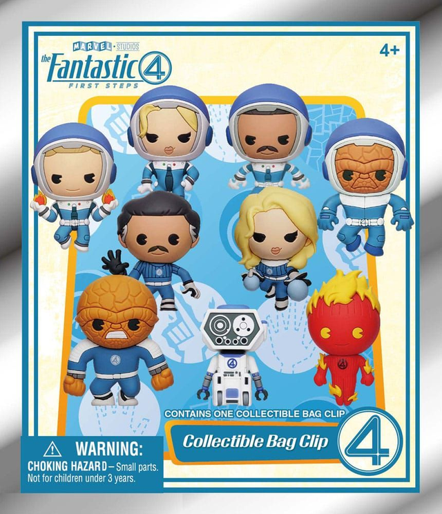 Monogram- Fantastic 4 Bag clips - Blind bag