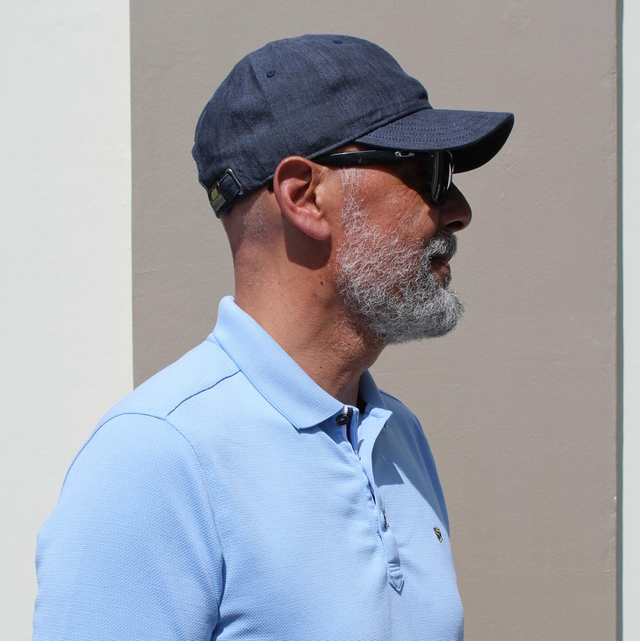 Stetson Baseball Cap Linen Dark Blue 