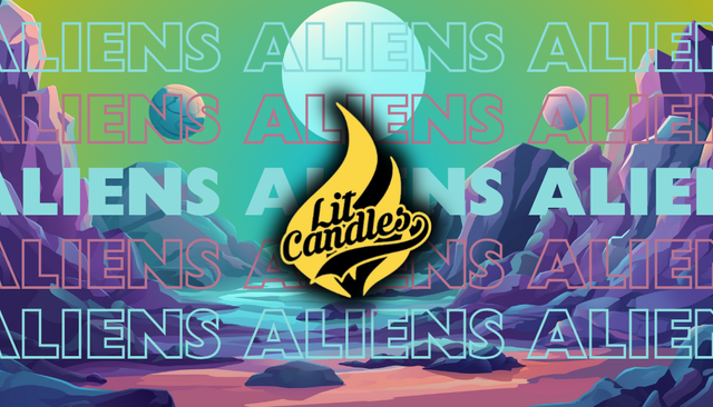 Aliens kaars
