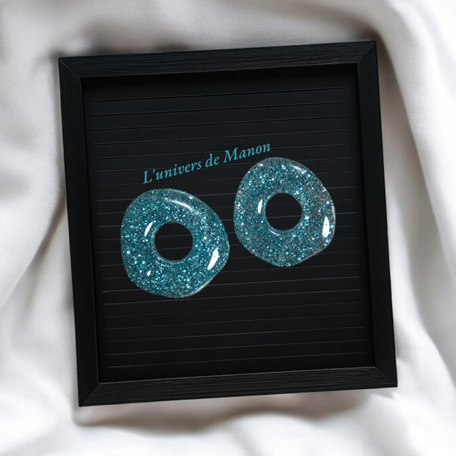 2 Pampilles  (créoles interchangeables) 