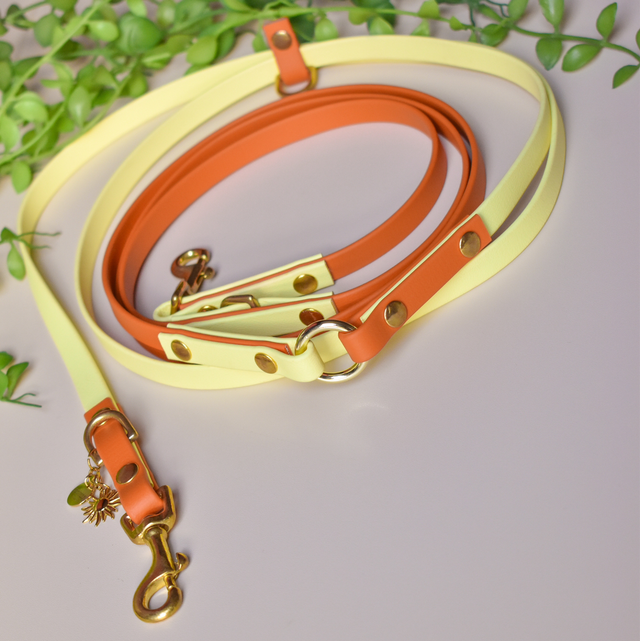 Handsfree Biothane Leiband "Sun"