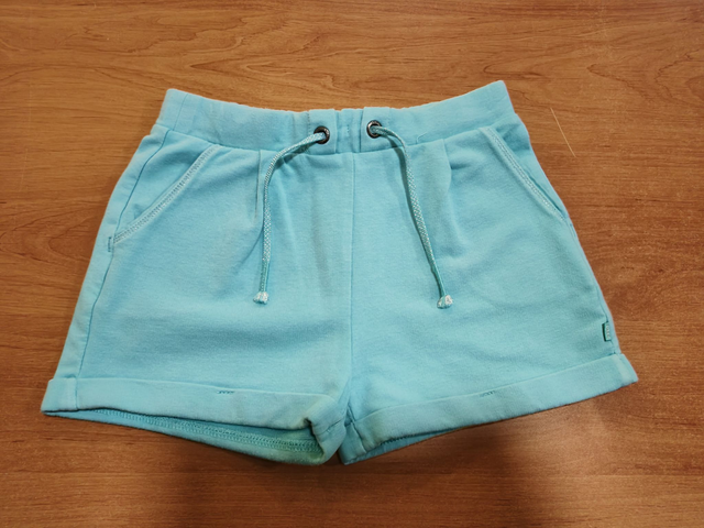 Short bleu 6 ans