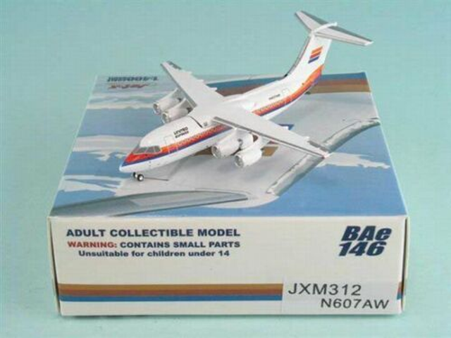 UNITED Express BAe-146-100 (N607AW), 1:400