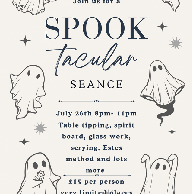 Seance night! TWO locations 