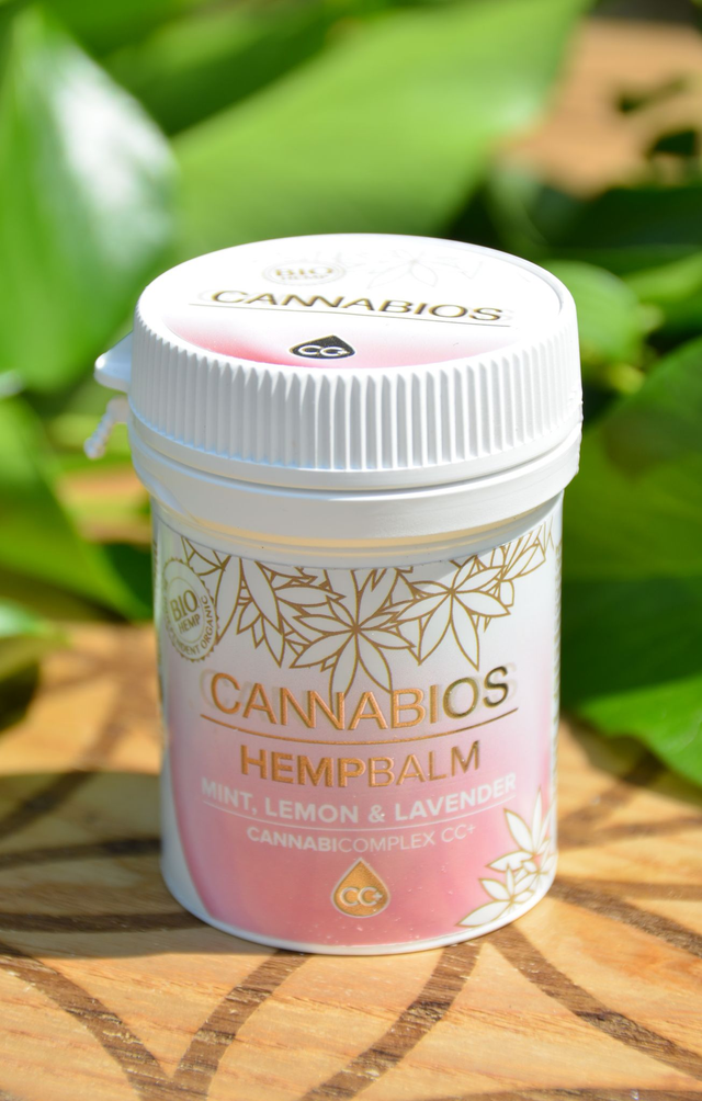 Cannabios HEMPbalm Menthe, citron, lavande BIO