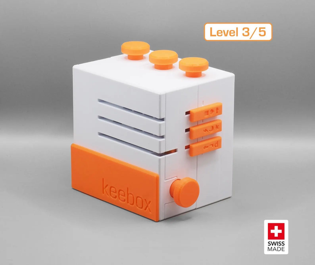 Rätselbox Orange 3/5 | keebox