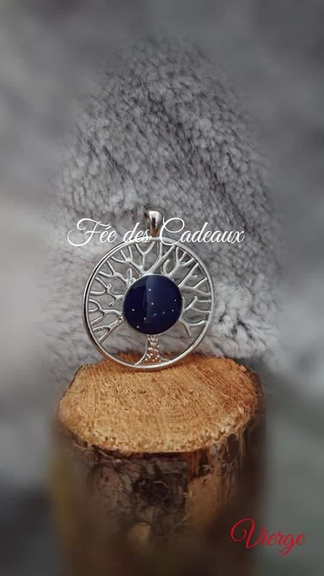 Pendentif "Constellation Arbre de Vie" Vierge