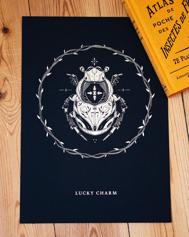 _A4-A5 / Lucky charm argenté / Série limitée