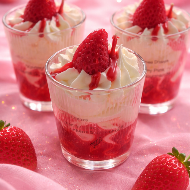 Gourmandise à la fraise 