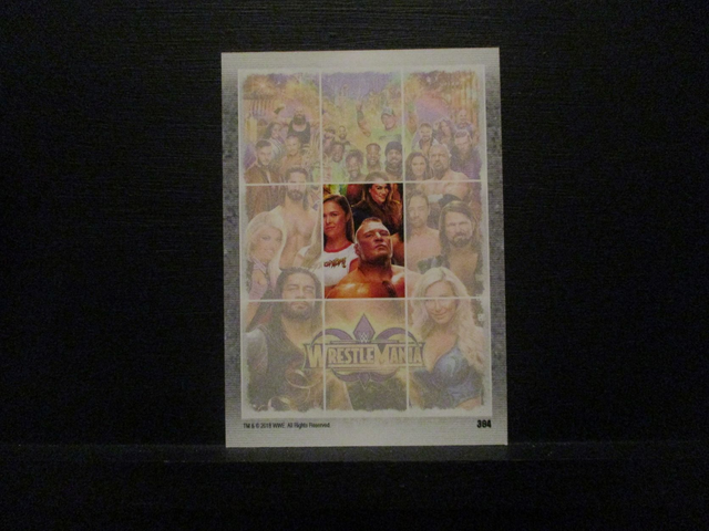 WrestleMania Slam Attax Live Original Trading Card #384