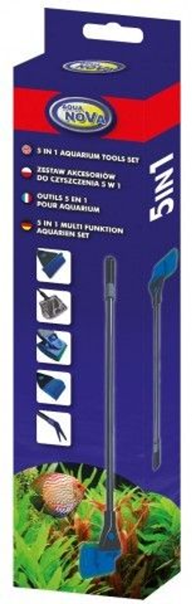 Outils 5 en 1 Aquarium tools set 5IN1 