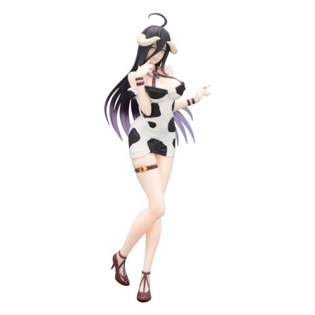 Overlord: Albedo (Mini Dress Cow Print Ver.) Trio-Try-it Figure