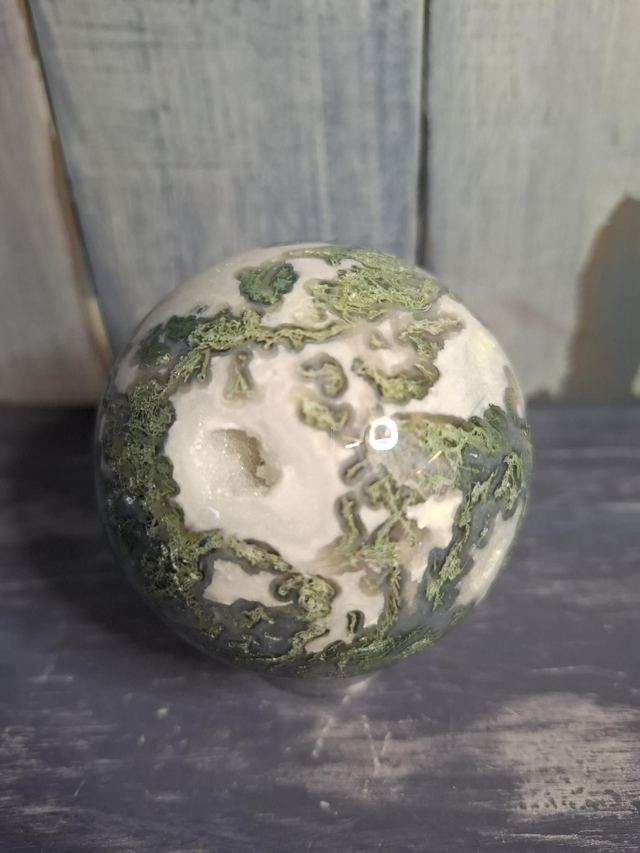 Moss Agate Sphere